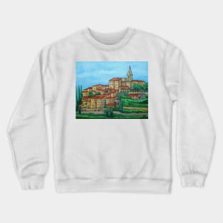 Colours of Crillon-le-Brave, Provence Crewneck Sweatshirt